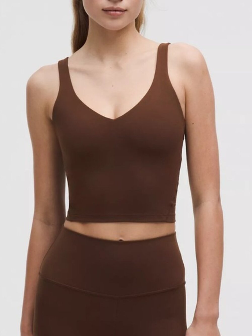 lululemon Align Tank in lava cake